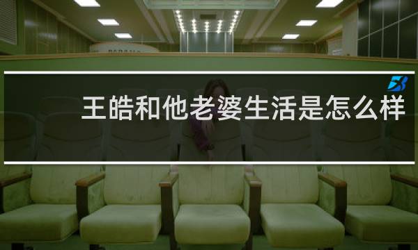 王皓和他老婆生活是怎么样