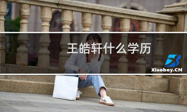 王皓轩什么学历