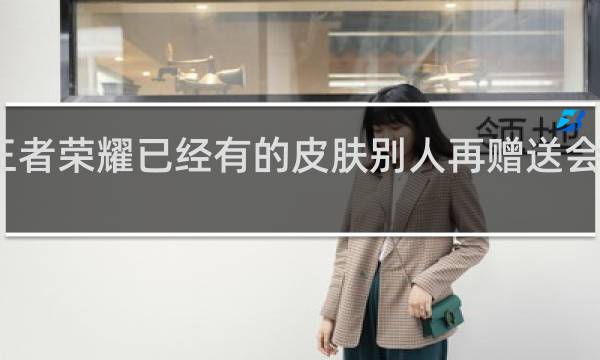 王者荣耀已经有的皮肤别人再赠送会怎么样