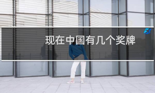 现在中国有几个奖牌