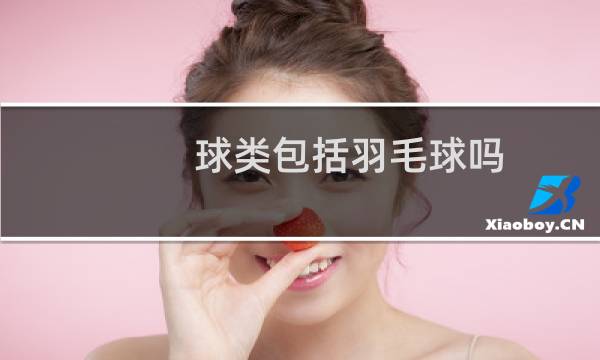 球类包括羽毛球吗