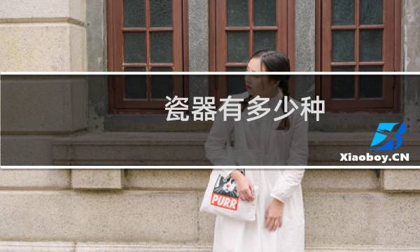 瓷器有多少种