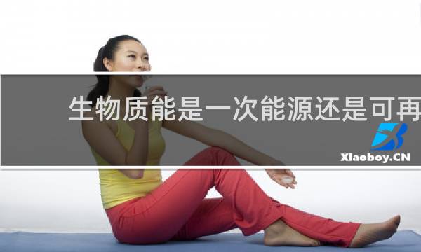 生物质能是一次能源还是可再生能源图片