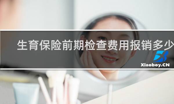 生育保险前期检查费用报销多少钱图片