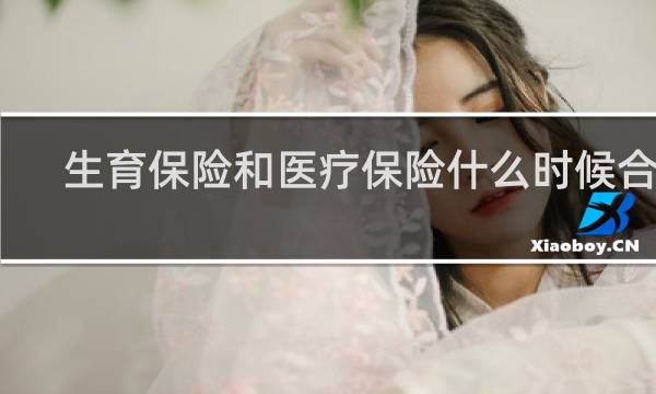生育保险和医疗保险什么时候合并