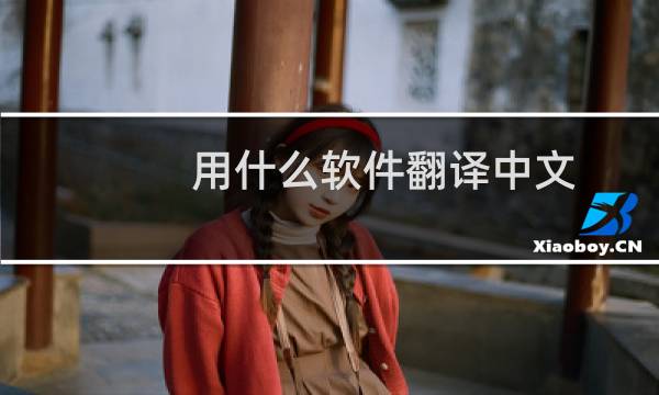 用什么软件翻译中文(用什么软件翻译中英文好)