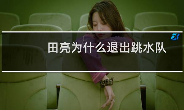 田亮为什么退出跳水队