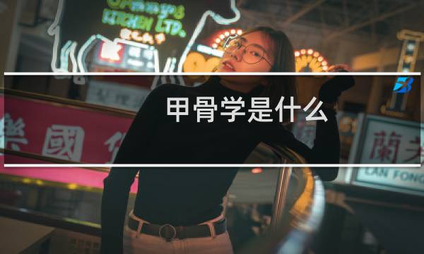 甲骨学是什么