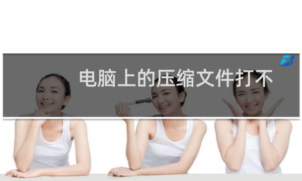 电脑上的压缩文件打不开如何解决