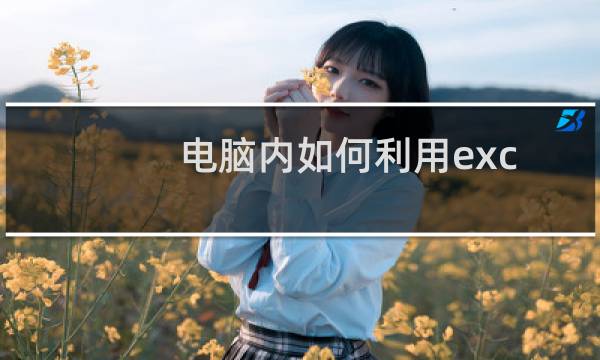 电脑内如何利用excel软件中的函数来生成一些随机数字