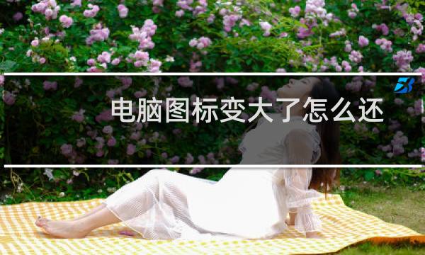 电脑图标变大了怎么还原（电脑图标变大了）图片