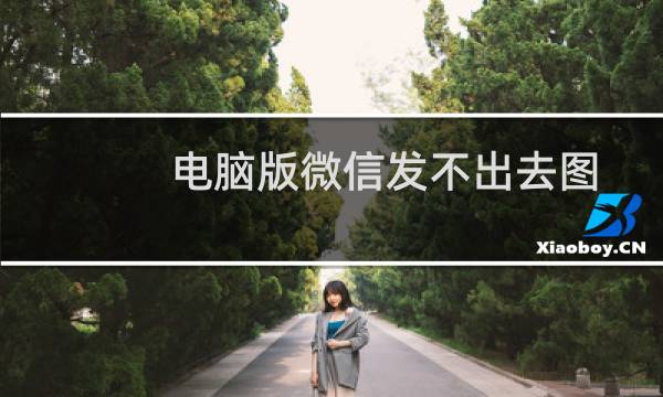 电脑版微信发不出去图片怎么办？