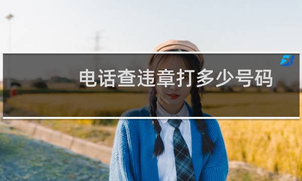 电话查违章打多少号码（车辆违章人工查询电话）图片