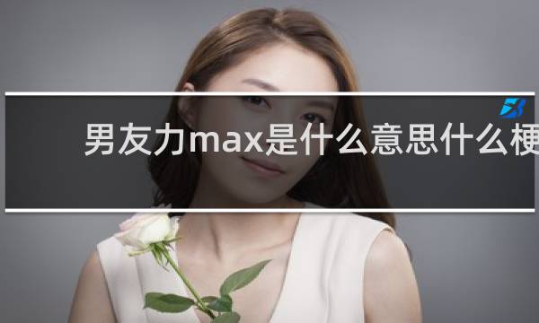 男友力max是什么意思什么梗