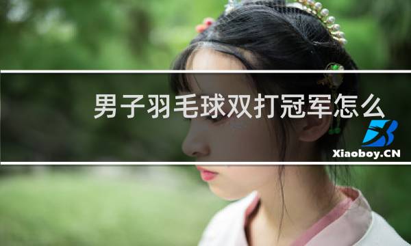 男子羽毛球双打冠军怎么