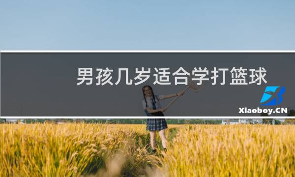 男孩几岁适合学打篮球