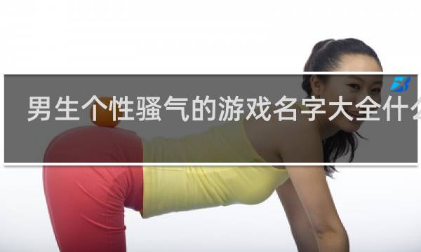 男生个性骚气的游戏名字大全什么梗