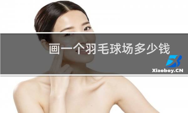 画一个羽毛球场多少钱