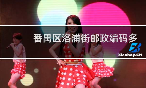 番禺区洛浦街邮政编码多少