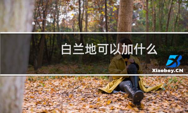 白兰地可以加什么图片