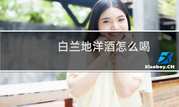 白兰地洋酒怎么喝图片