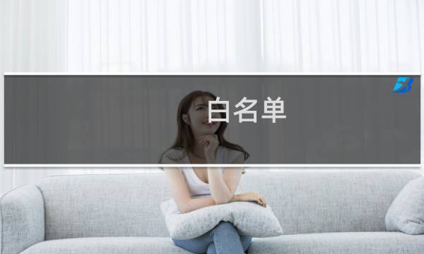 白名单：请注意有未添加成功的域名