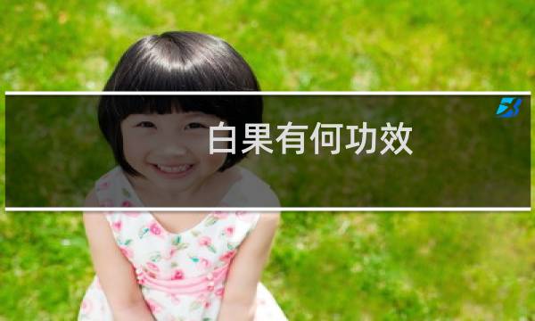 白果有何功效