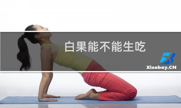 白果能不能生吃