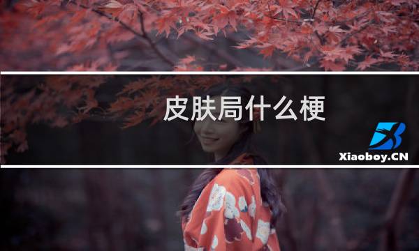 皮肤局什么梗
