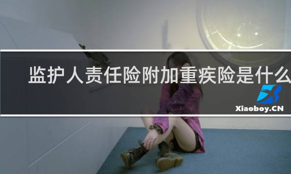 监护人责任险附加重疾险是什么险