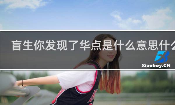 盲生你发现了华点是什么意思什么梗