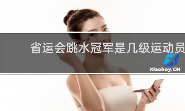 省运会跳水冠军是几级运动员
