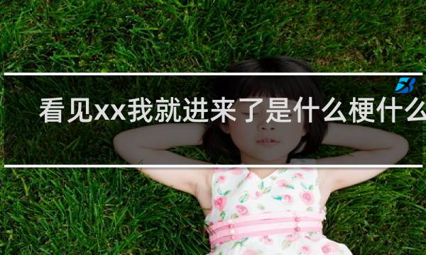 看见xx我就进来了是什么梗什么梗
