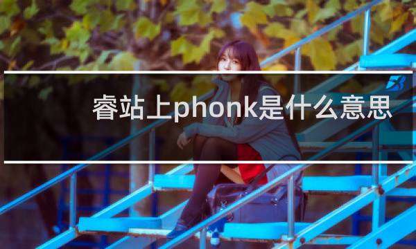 睿站上phonk是什么意思？什么梗