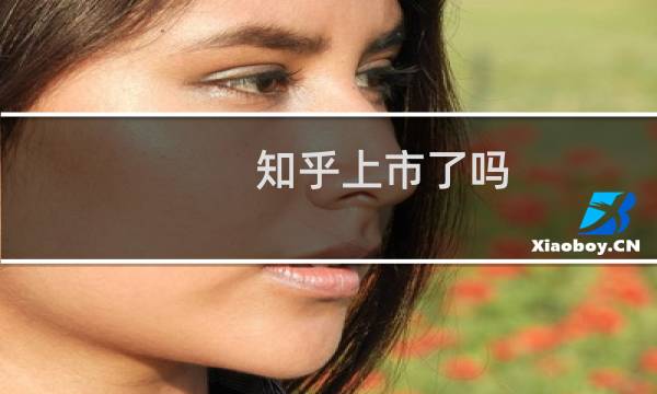 知乎上市了吗