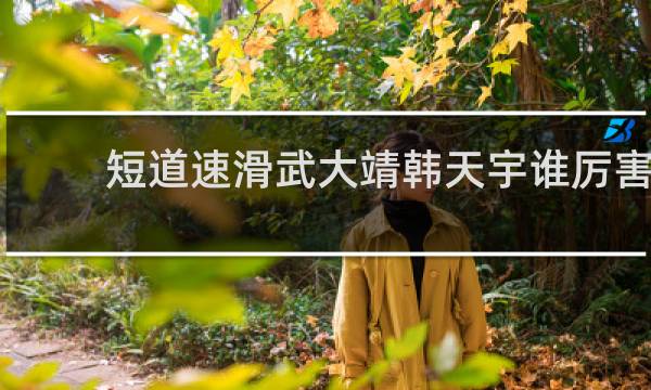 短道速滑武大靖韩天宇谁厉害