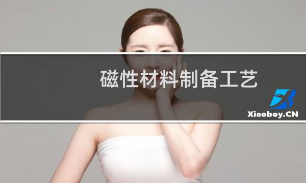 磁性材料制备工艺