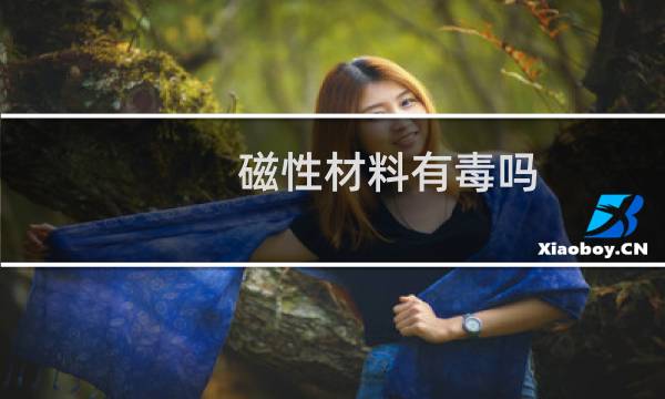 磁性材料有毒吗