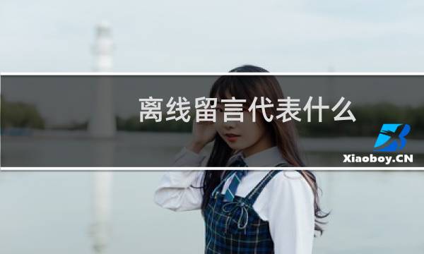 离线留言代表什么（离线留言歌词）图片