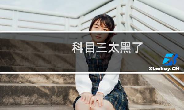 科目三太黑了(科目三给塞钱的暗语)