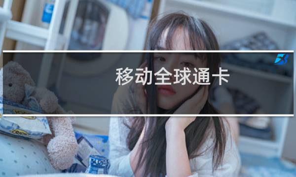 移动全球通卡