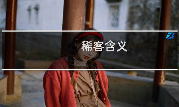 稀客含义（稀客是什么意思）