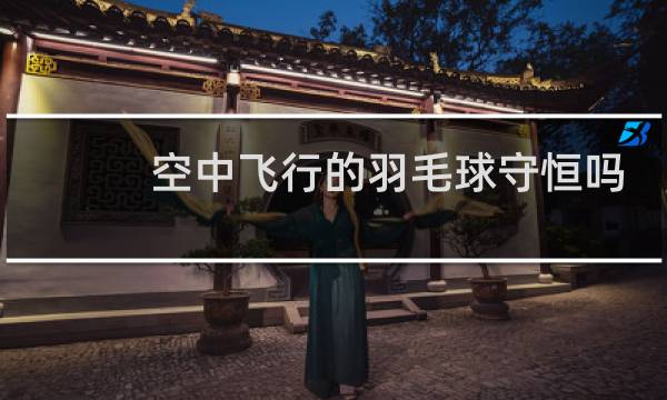 空中飞行的羽毛球守恒吗