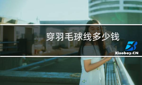穿羽毛球线多少钱