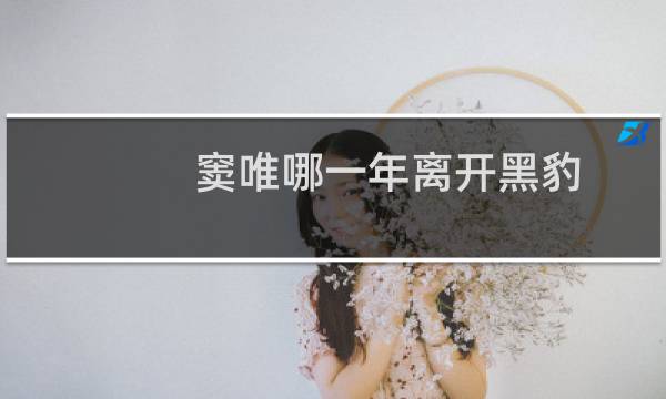 窦唯哪一年离开黑豹（黑豹主唱都有谁现任主唱叫张淇以前是窦唯）