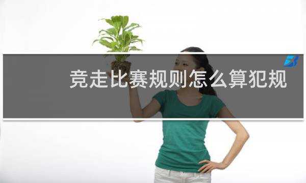 竞走比赛规则怎么算犯规