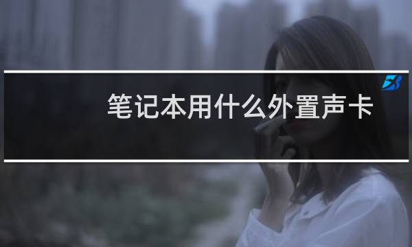 笔记本用什么外置声卡图片