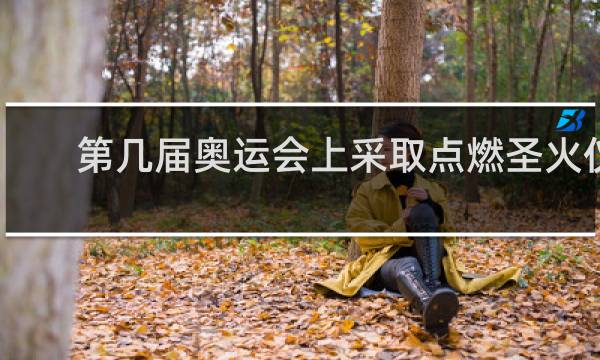 第几届奥运会上采取点燃圣火仪式