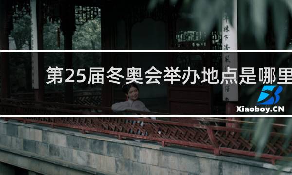 第25届冬奥会举办地点是哪里