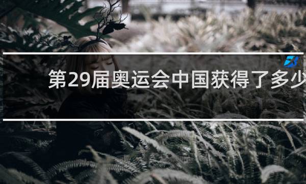 第29届奥运会中国获得了多少金牌